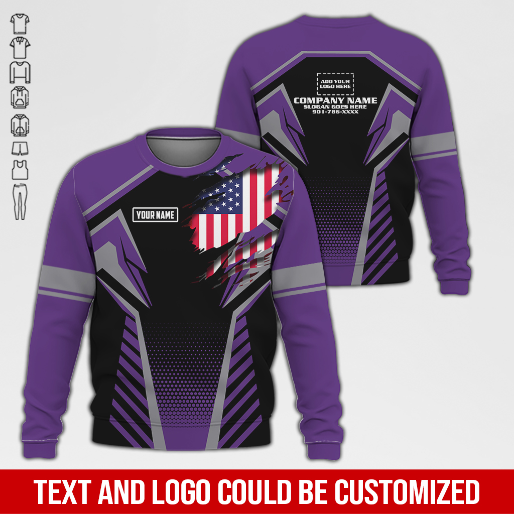 6263046-custom-company-brand-uniform-shirt-personalized-name-logo-colors-da180-160.jpg Custom Company Brand Uniform Shirt – Custom Name, - photo 160