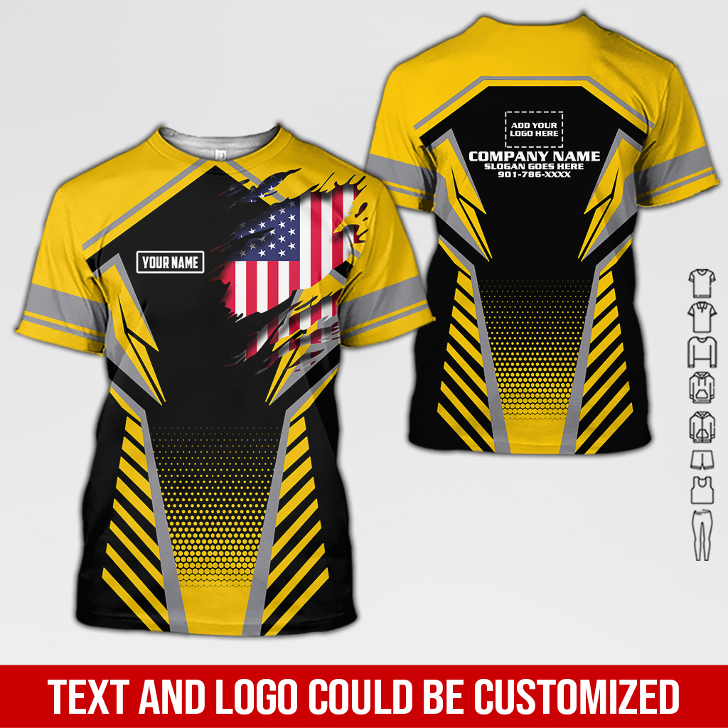 6263046-custom-company-brand-uniform-shirt-personalized-name-logo-colors-da180-27.jpg Custom Company Brand Uniform Shirt – Custom Name, - photo 27