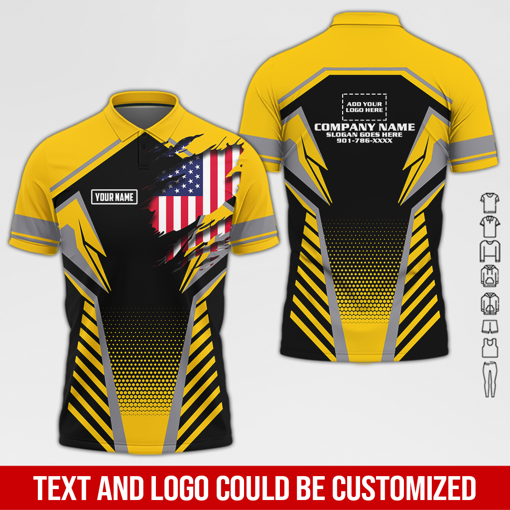 6263046-custom-company-brand-uniform-shirt-personalized-name-logo-colors-da180-28.jpg Custom Company Brand Uniform Shirt – Custom Name, - photo 28