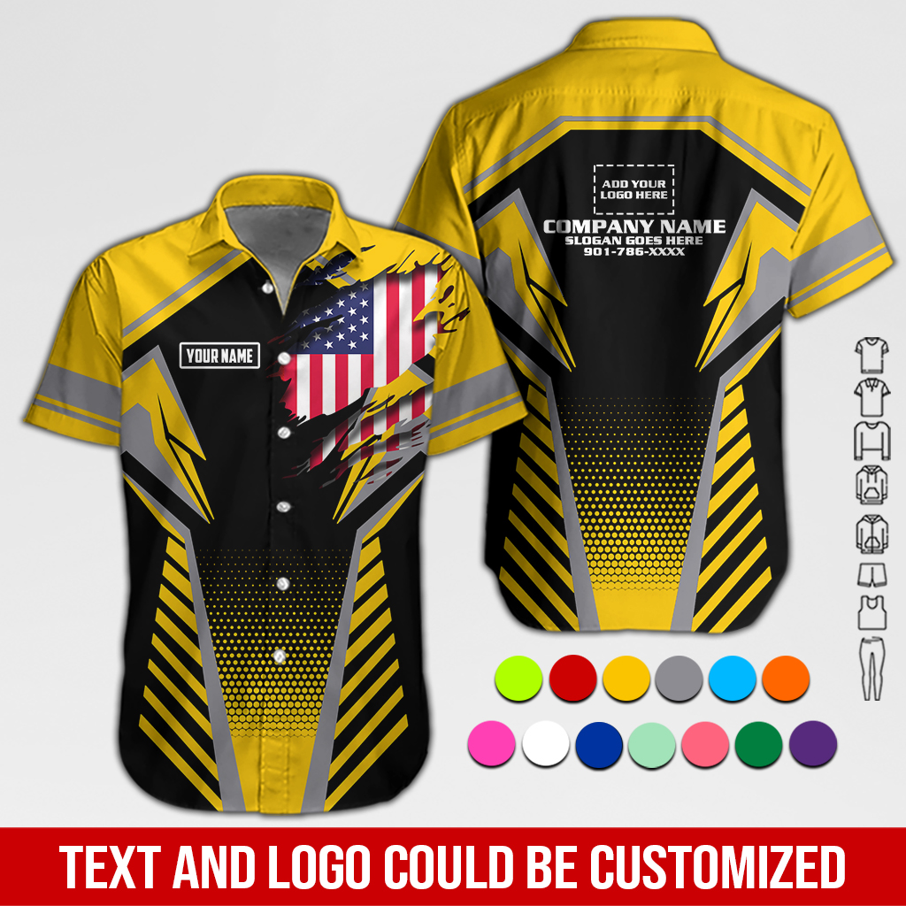 6263046-custom-company-brand-uniform-shirt-personalized-name-logo-colors-da180-29.jpg Custom Company Brand Uniform Shirt – Custom Name, - photo 29