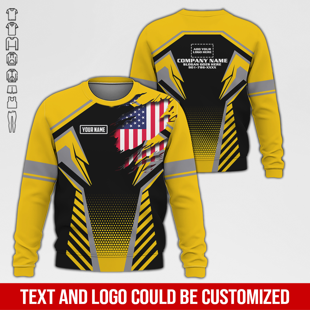 6263046-custom-company-brand-uniform-shirt-personalized-name-logo-colors-da180-30.jpg Custom Company Brand Uniform Shirt – Custom Name, - photo 30