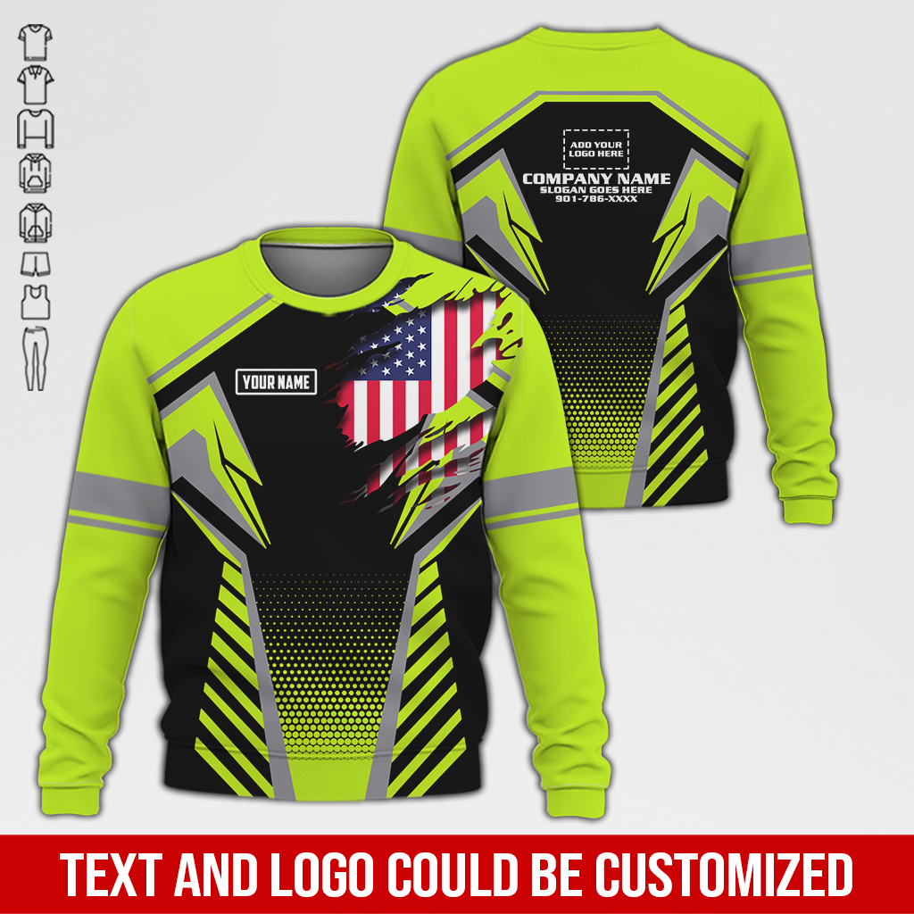 6263046-custom-company-brand-uniform-shirt-personalized-name-logo-colors-da180-4.jpg Custom Company Brand Uniform Shirt – Custom Name, - photo 4