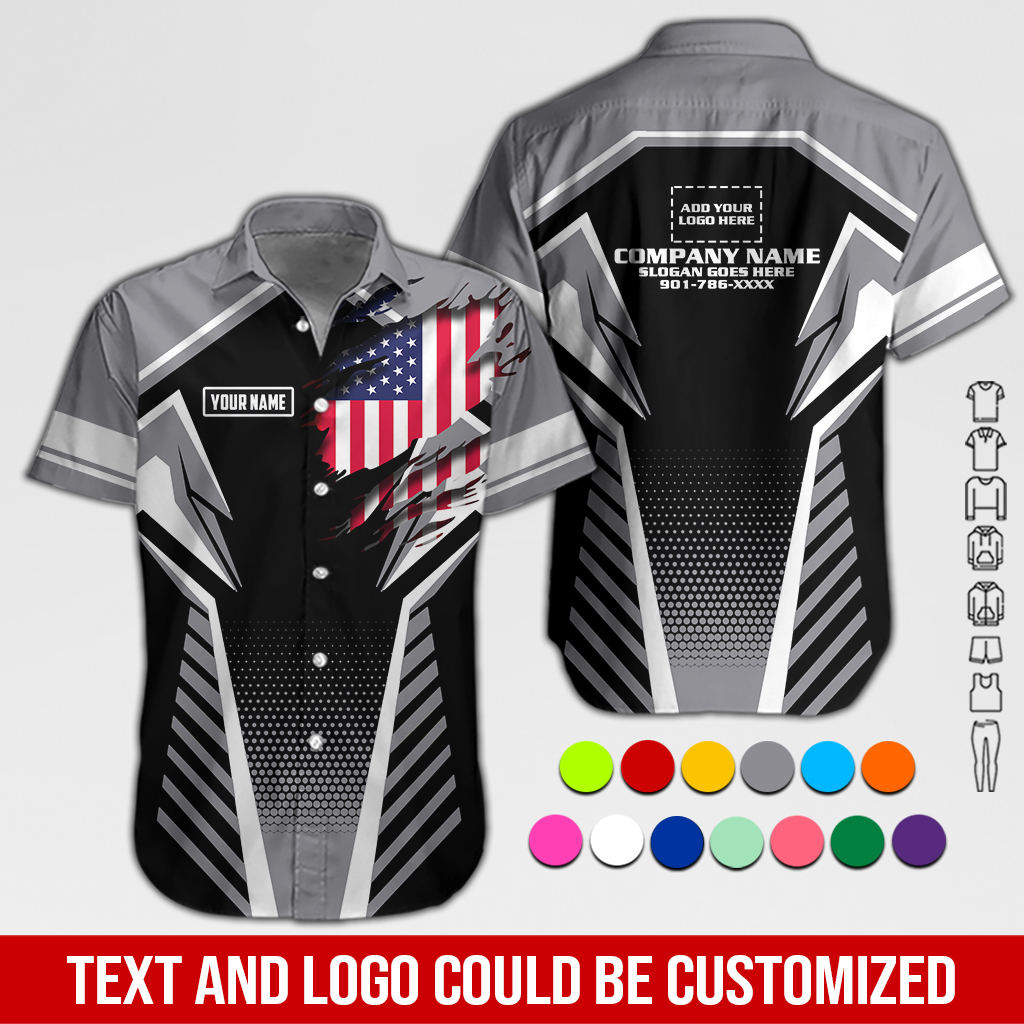 6263046-custom-company-brand-uniform-shirt-personalized-name-logo-colors-da180-42.jpg Custom Company Brand Uniform Shirt – Custom Name, - photo 42