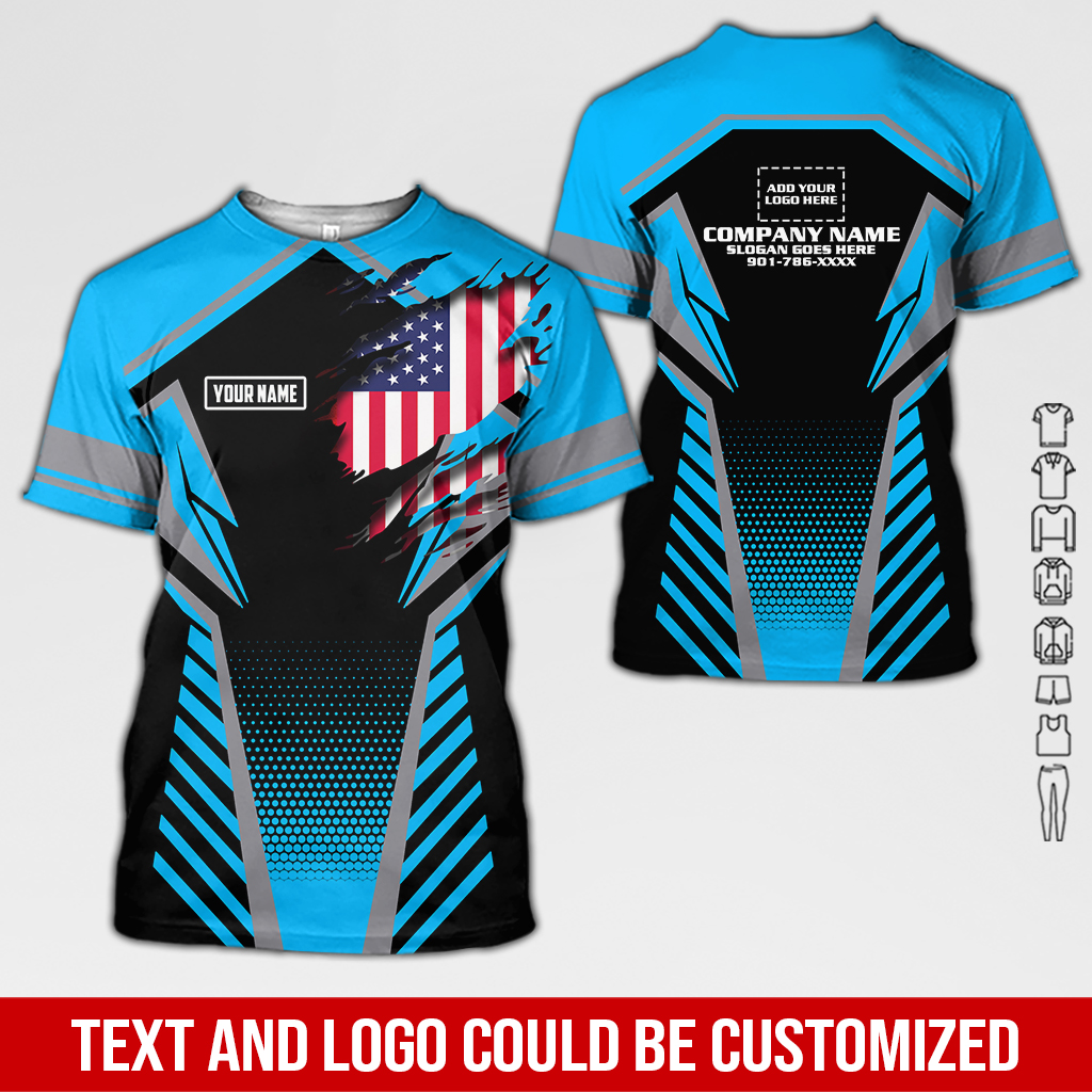 6263046-custom-company-brand-uniform-shirt-personalized-name-logo-colors-da180-53.jpg Custom Company Brand Uniform Shirt – Custom Name, - photo 53
