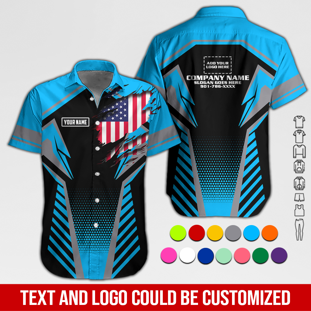 6263046-custom-company-brand-uniform-shirt-personalized-name-logo-colors-da180-55.jpg Custom Company Brand Uniform Shirt – Custom Name, - photo 55