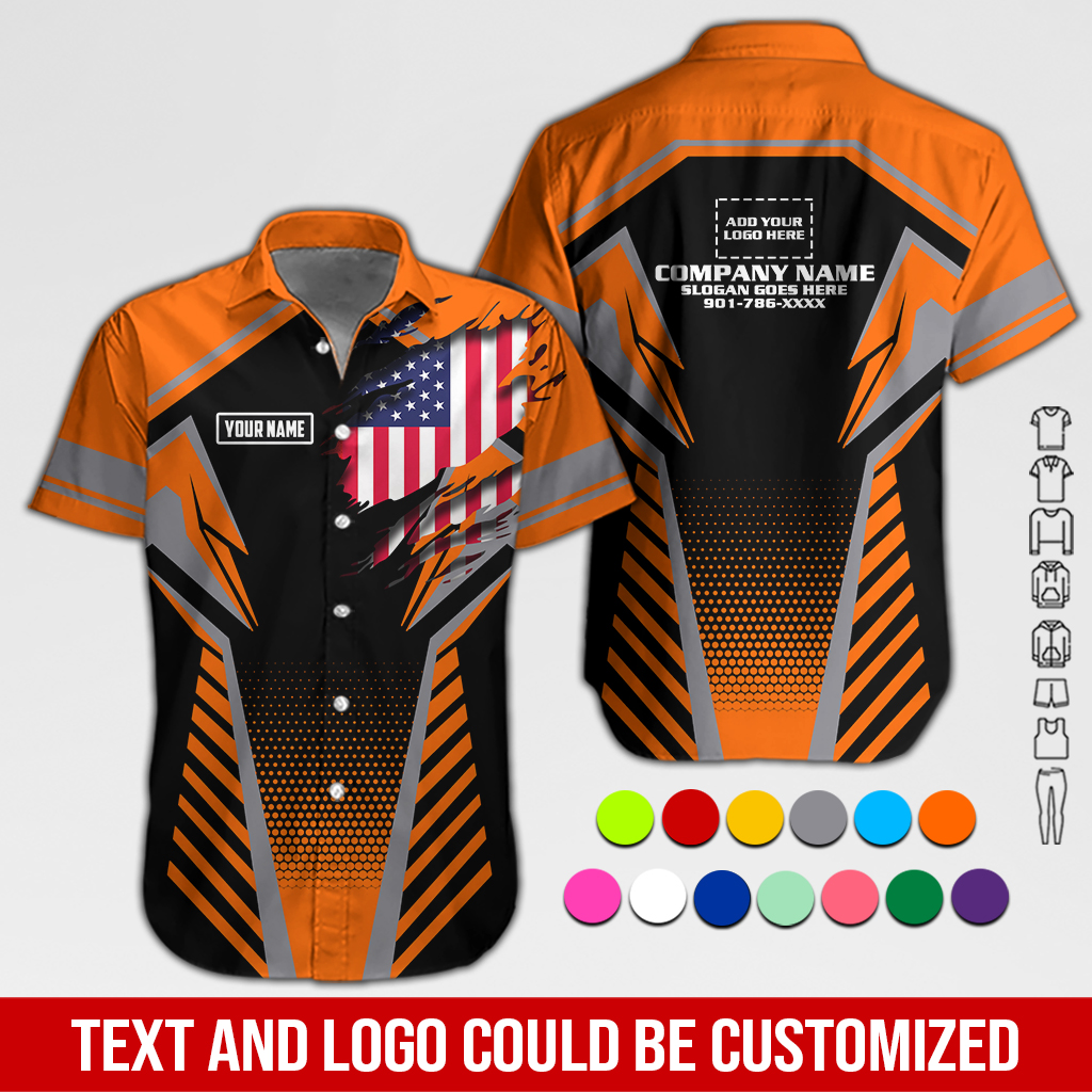 6263046-custom-company-brand-uniform-shirt-personalized-name-logo-colors-da180-68.jpg Custom Company Brand Uniform Shirt – Custom Name, - photo 68