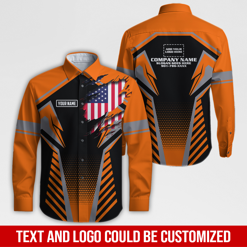 6263046-custom-company-brand-uniform-shirt-personalized-name-logo-colors-da180-72.jpg Custom Company Brand Uniform Shirt – Custom Name, - photo 72
