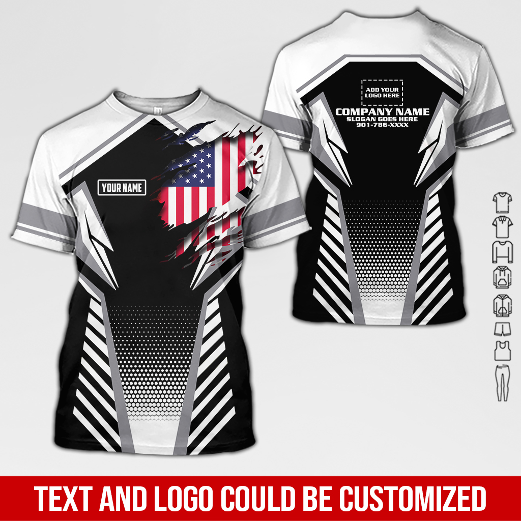 6263046-custom-company-brand-uniform-shirt-personalized-name-logo-colors-da180-92.jpg Custom Company Brand Uniform Shirt – Custom Name, - photo 92