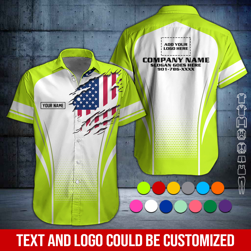 Custom Company Brand Uniform Shirt – Custom Name, - photo 3