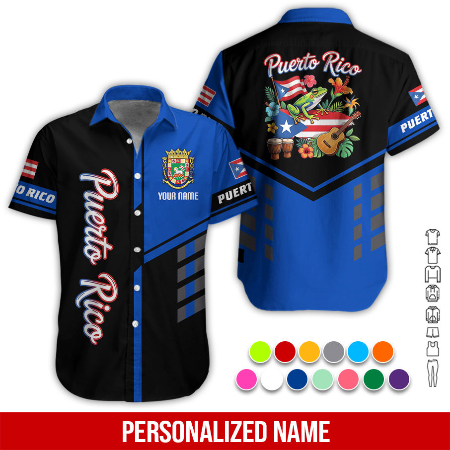 Custom Proud Puerto Rican 3D Hoodie - photo 75