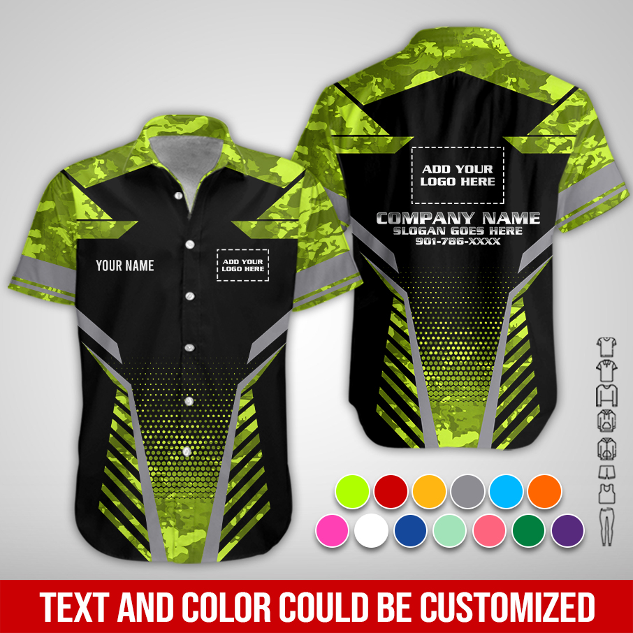 Custom Company Brand Uniform Shirt – Custom Name, - photo 3