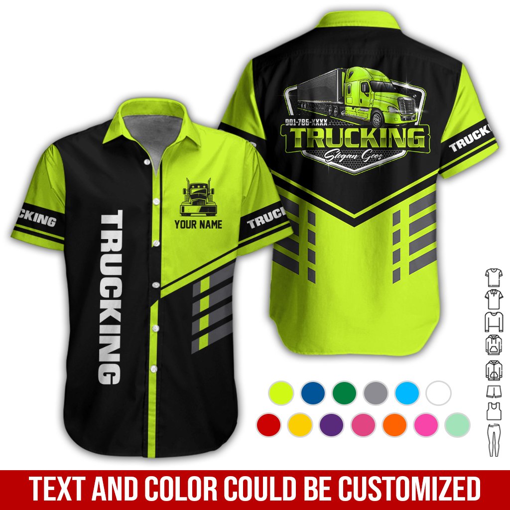 Custom Semi Truck 3D Hoodie - photo 3