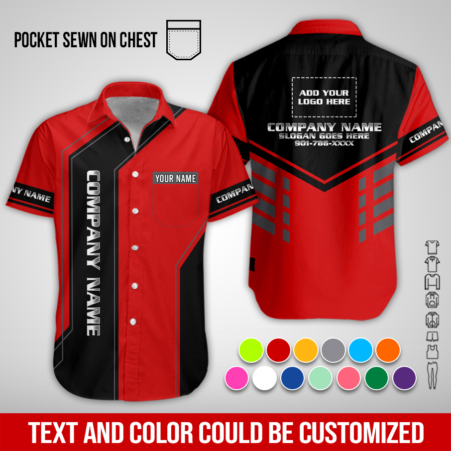 Pocket – Custom Work Shirt for Mechanics, - photo 12