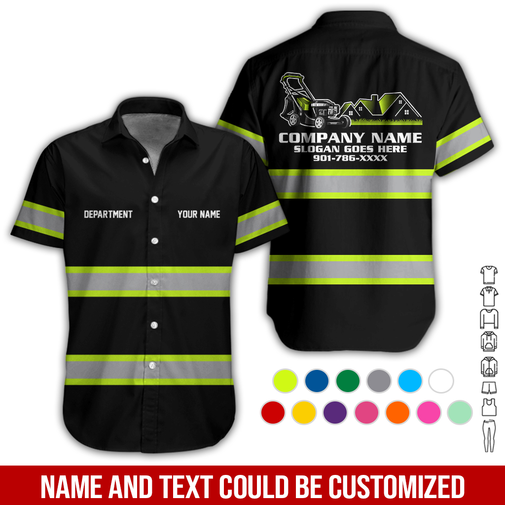 Custom Lawn Care Workwear Style 3D Hoodie - photo 3