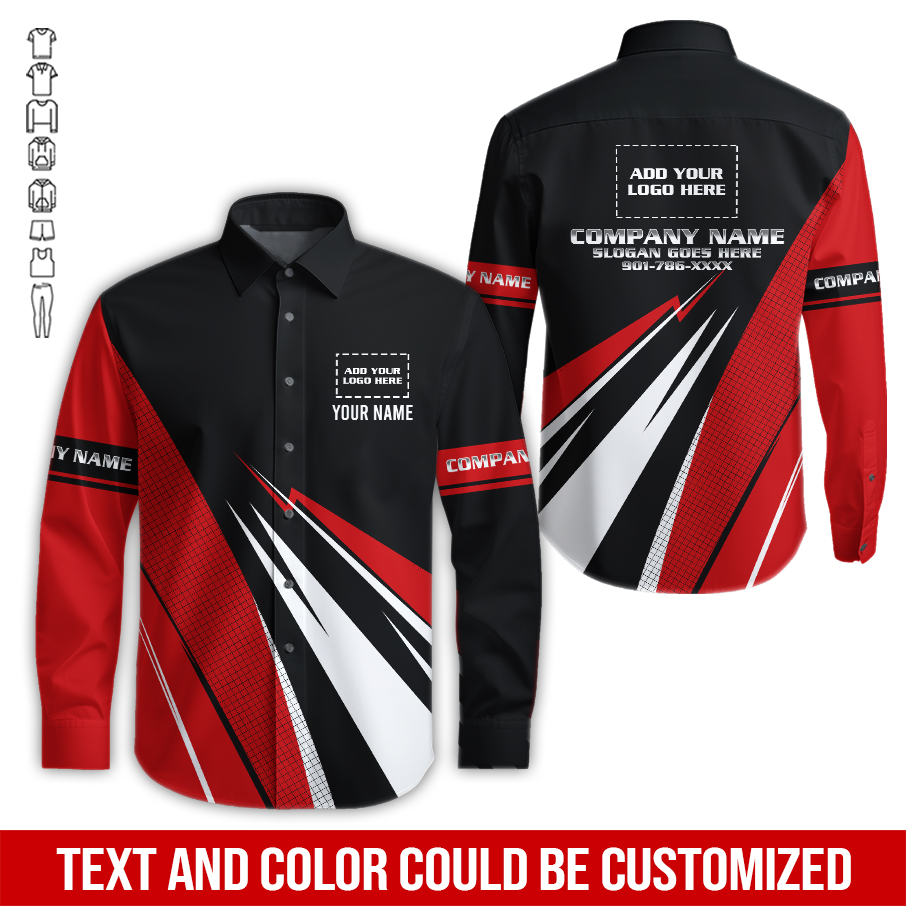 6279219-custom-company-brand-uniform-shirt-personalized-name-logo-colors-zm646-16.jpg Custom Company Brand Uniform Shirt – Custom Name, - photo 16