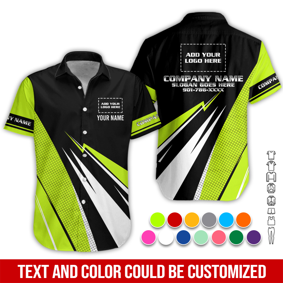 Custom Company Brand Uniform Shirt – Custom Name, - photo 3
