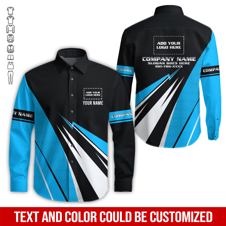 6279219-custom-company-brand-uniform-shirt-personalized-name-logo-colors-zm646-43.jpg Custom Company Brand Uniform Shirt – Custom Name, - photo 43