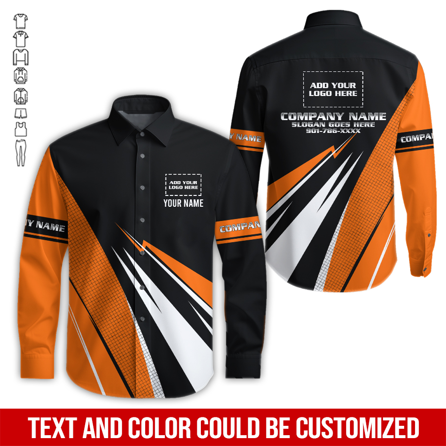 6279219-custom-company-brand-uniform-shirt-personalized-name-logo-colors-zm646-52.jpg Custom Company Brand Uniform Shirt – Custom Name, - photo 52
