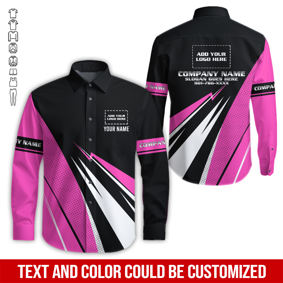 6279219-custom-company-brand-uniform-shirt-personalized-name-logo-colors-zm646-61.jpg Custom Company Brand Uniform Shirt – Custom Name, - photo 61