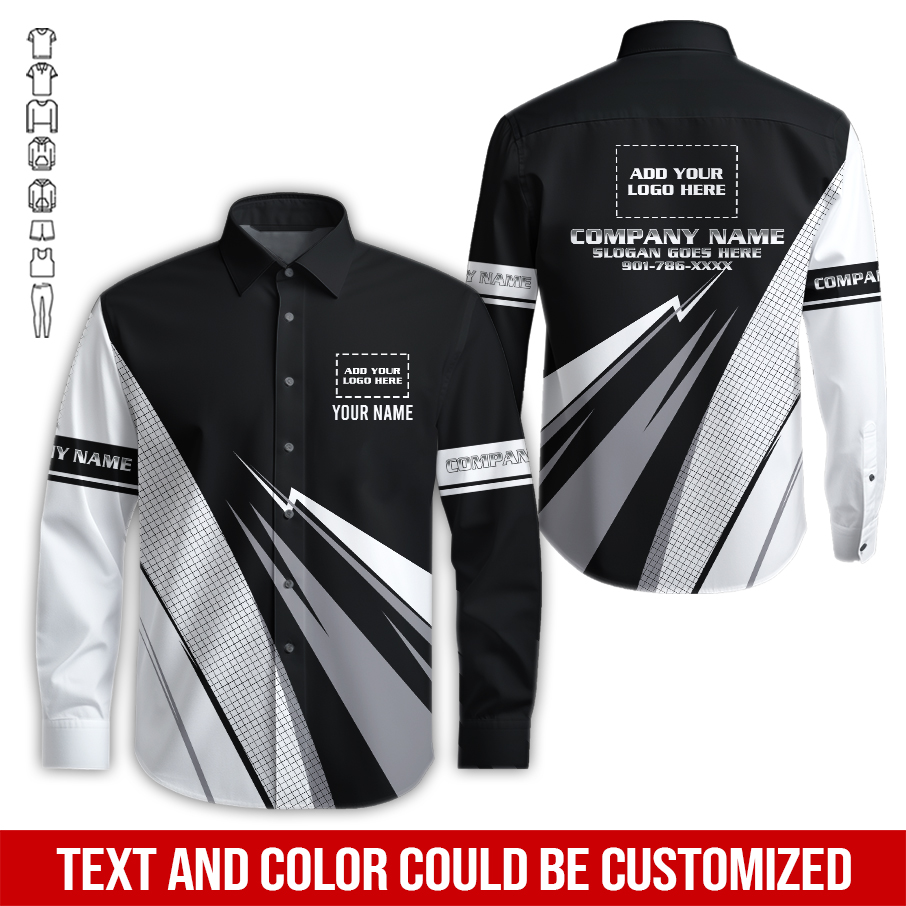 6279219-custom-company-brand-uniform-shirt-personalized-name-logo-colors-zm646-70.jpg Custom Company Brand Uniform Shirt – Custom Name, - photo 70