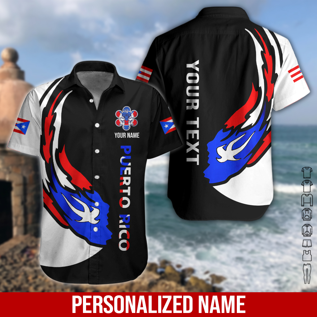 Custom Proud Puerto Rican 3D Hoodie - photo 3