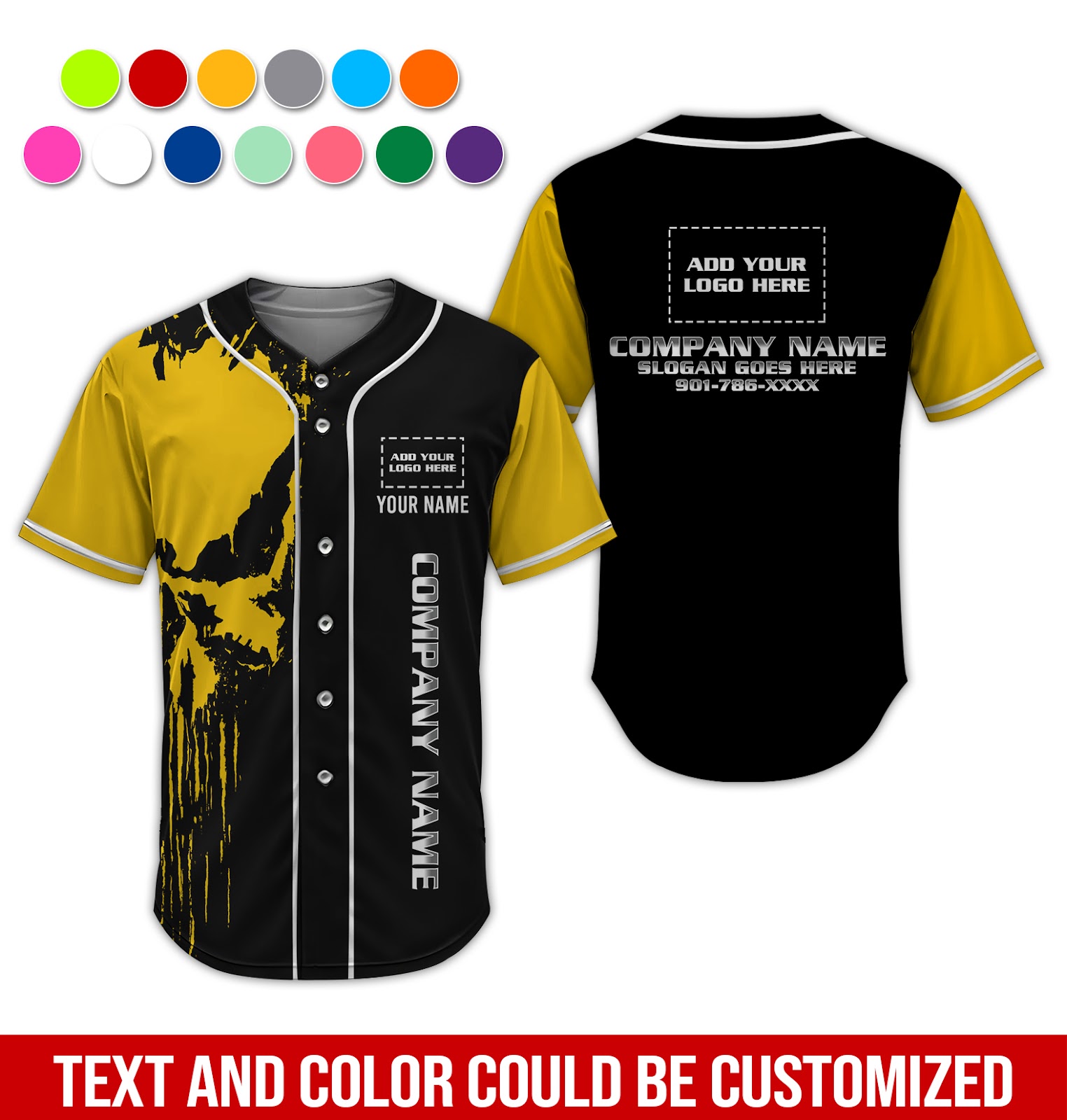 Custom Baseball Jersey Shirt - photo 3