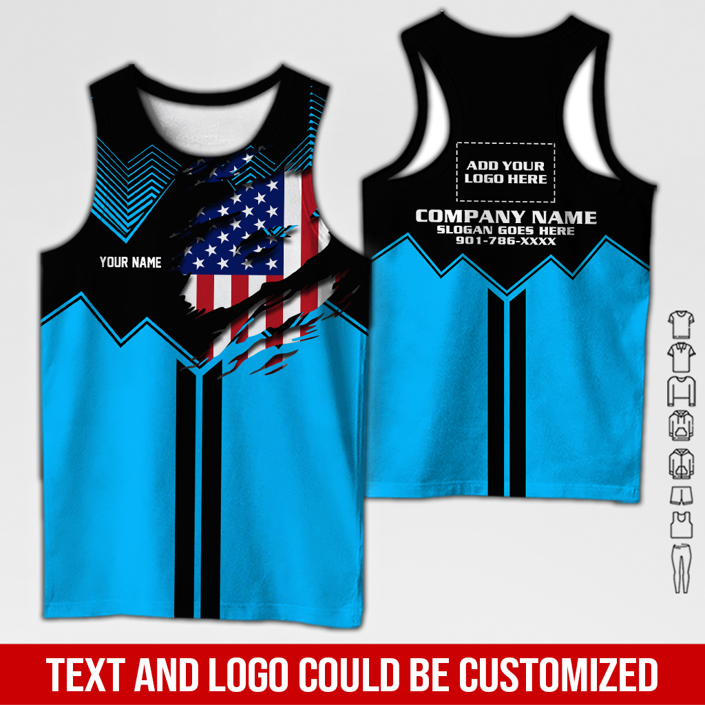 Custom Company Brand Uniform Shirt – Custom Name, - photo 173