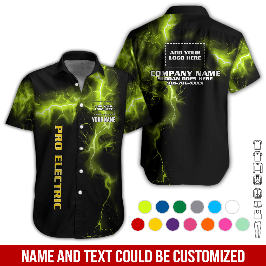 Custom Electric 3D Hoodie - photo 3