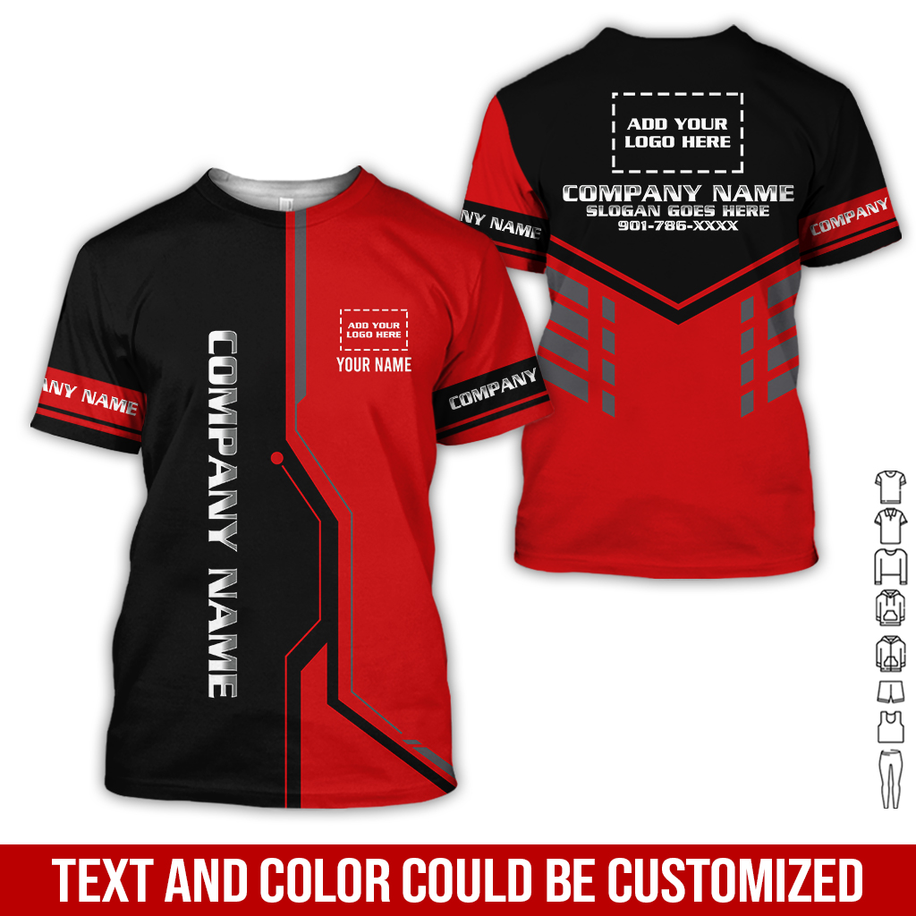 6285673-custom-company-brand-uniform-shirt-personalized-name-logo-colors-pc629-10.jpg Custom Company Brand Uniform Shirt – Custom Name, - photo 10
