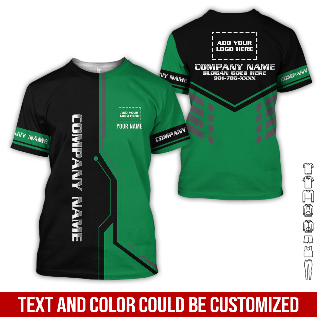 6285673-custom-company-brand-uniform-shirt-personalized-name-logo-colors-pc629-100.jpg Custom Company Brand Uniform Shirt – Custom Name, - photo 100