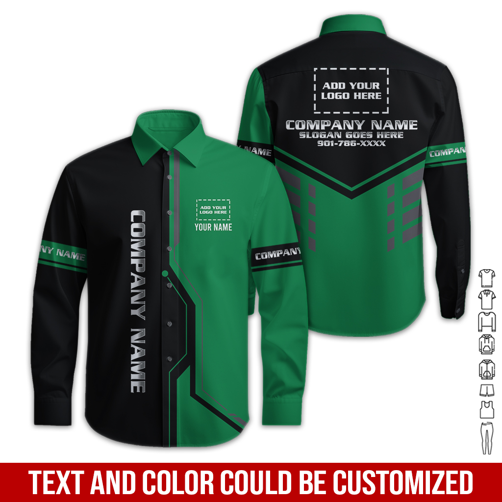 6285673-custom-company-brand-uniform-shirt-personalized-name-logo-colors-pc629-106.jpg Custom Company Brand Uniform Shirt – Custom Name, - photo 106