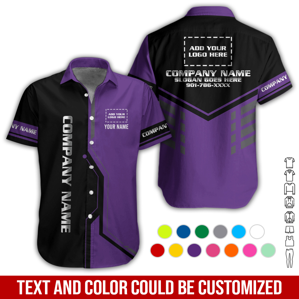 6285673-custom-company-brand-uniform-shirt-personalized-name-logo-colors-pc629-111.jpg Custom Company Brand Uniform Shirt – Custom Name, - photo 111