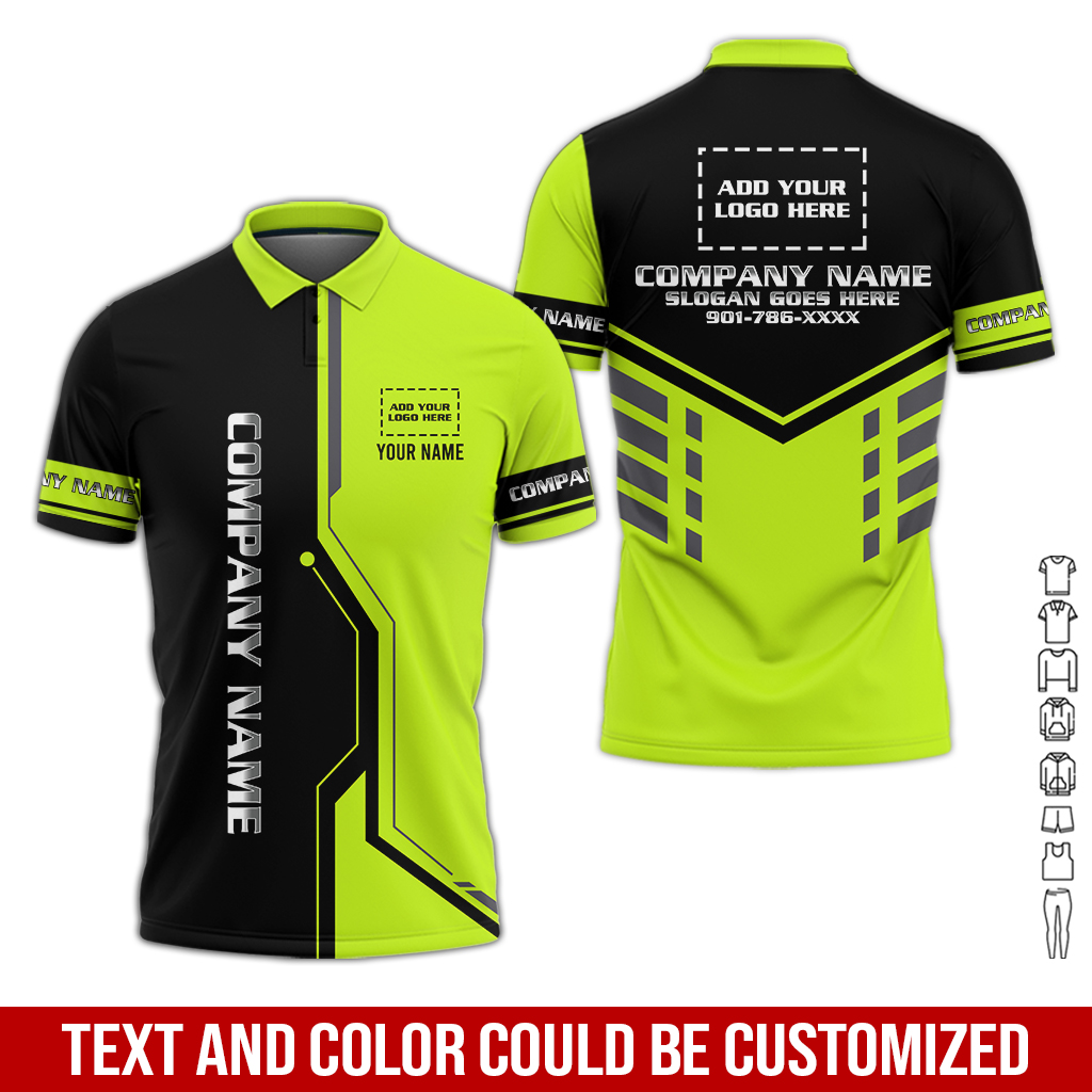 6285673-custom-company-brand-uniform-shirt-personalized-name-logo-colors-pc629-2.jpg Custom Company Brand Uniform Shirt – Custom Name, - photo 2