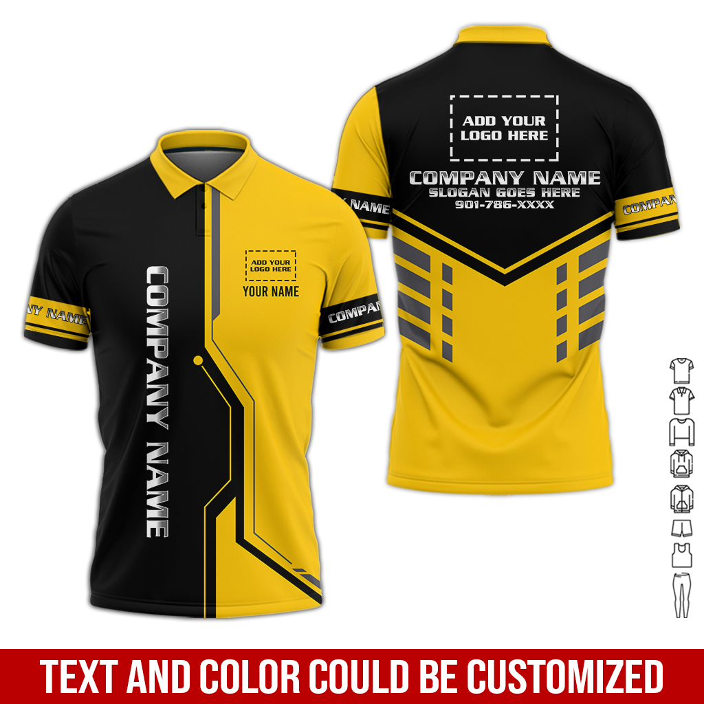 6285673-custom-company-brand-uniform-shirt-personalized-name-logo-colors-pc629-20.jpg Custom Company Brand Uniform Shirt – Custom Name, - photo 20