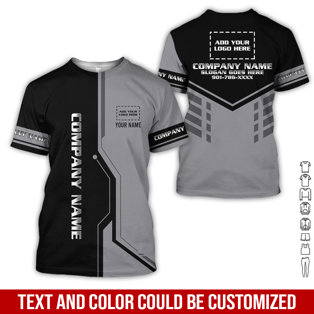 6285673-custom-company-brand-uniform-shirt-personalized-name-logo-colors-pc629-28.jpg Custom Company Brand Uniform Shirt – Custom Name, - photo 28