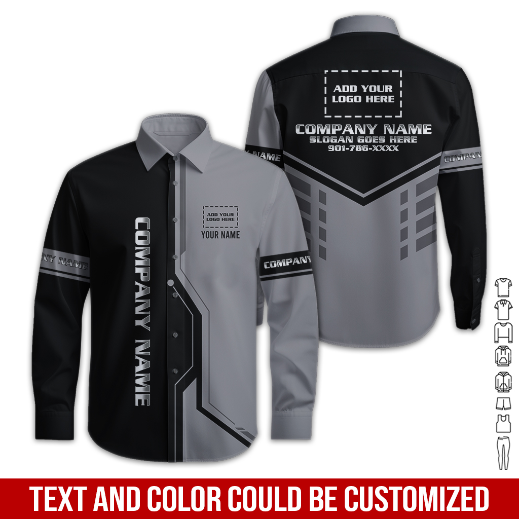 6285673-custom-company-brand-uniform-shirt-personalized-name-logo-colors-pc629-34.jpg Custom Company Brand Uniform Shirt – Custom Name, - photo 34
