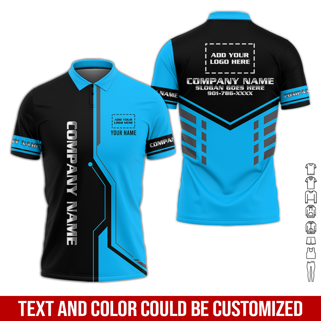 6285673-custom-company-brand-uniform-shirt-personalized-name-logo-colors-pc629-38.jpg Custom Company Brand Uniform Shirt – Custom Name, - photo 38