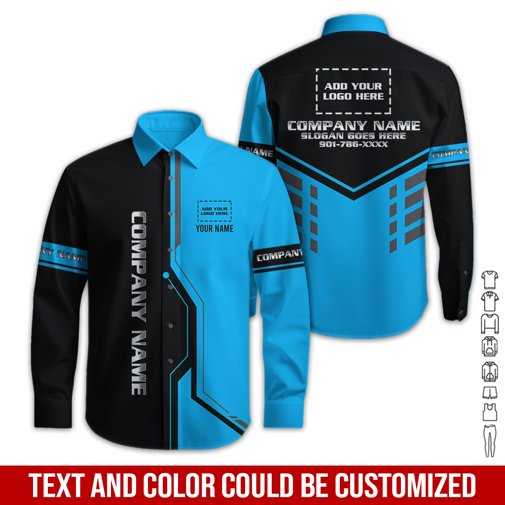 6285673-custom-company-brand-uniform-shirt-personalized-name-logo-colors-pc629-43.jpg Custom Company Brand Uniform Shirt – Custom Name, - photo 43