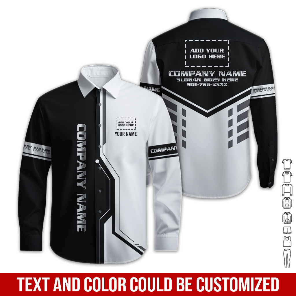 6285673-custom-company-brand-uniform-shirt-personalized-name-logo-colors-pc629-70.jpg Custom Company Brand Uniform Shirt – Custom Name, - photo 70