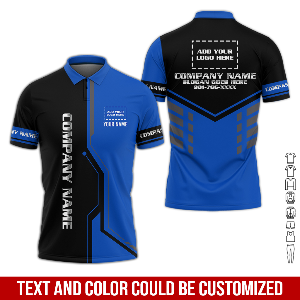 6285673-custom-company-brand-uniform-shirt-personalized-name-logo-colors-pc629-74.jpg Custom Company Brand Uniform Shirt – Custom Name, - photo 74