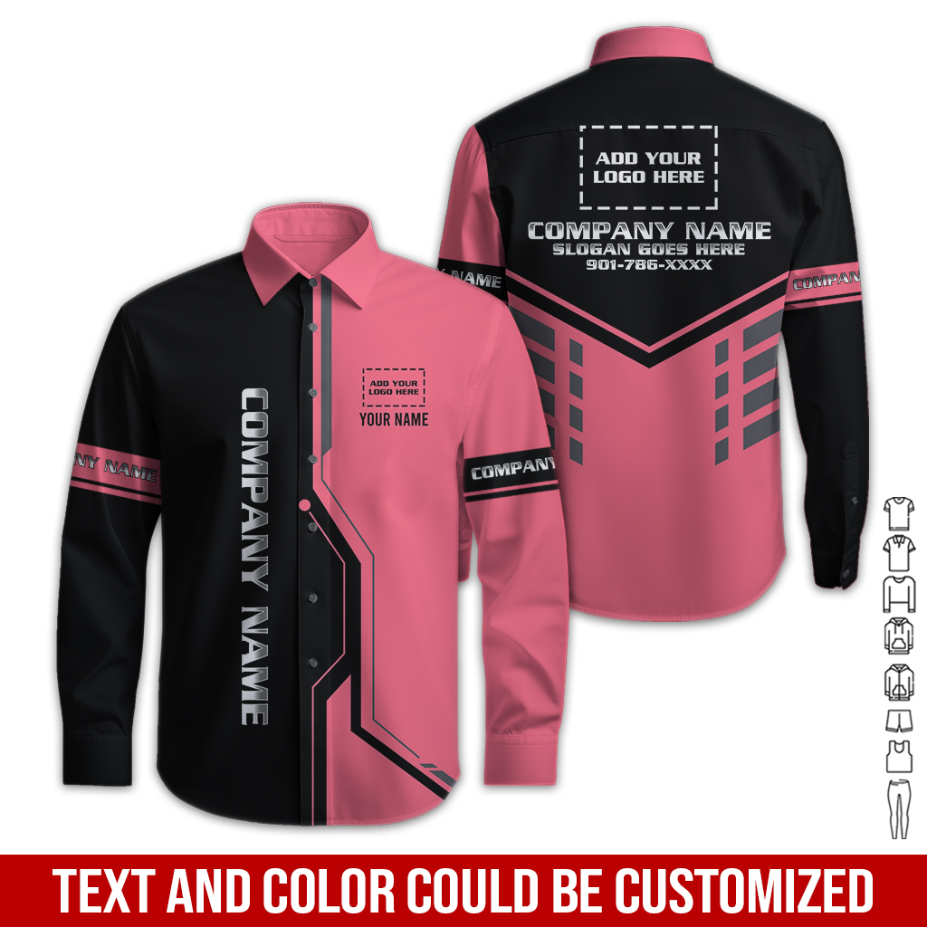 6285673-custom-company-brand-uniform-shirt-personalized-name-logo-colors-pc629-97.jpg Custom Company Brand Uniform Shirt – Custom Name, - photo 97