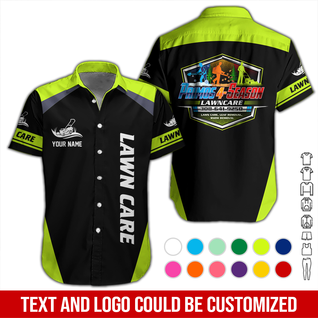 Custom Lawn Care 3D Hoodie - photo 3