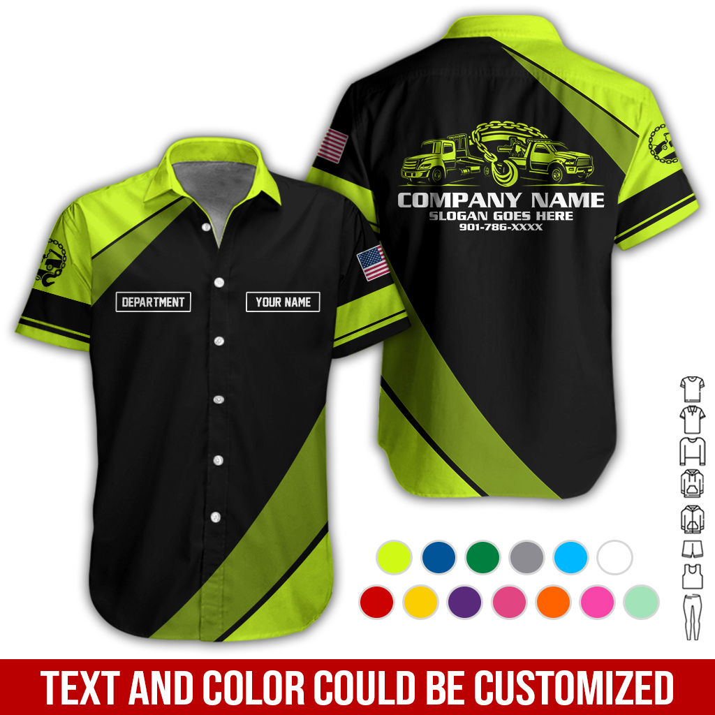 Custom Tow Truck 3D Hoodie - photo 3