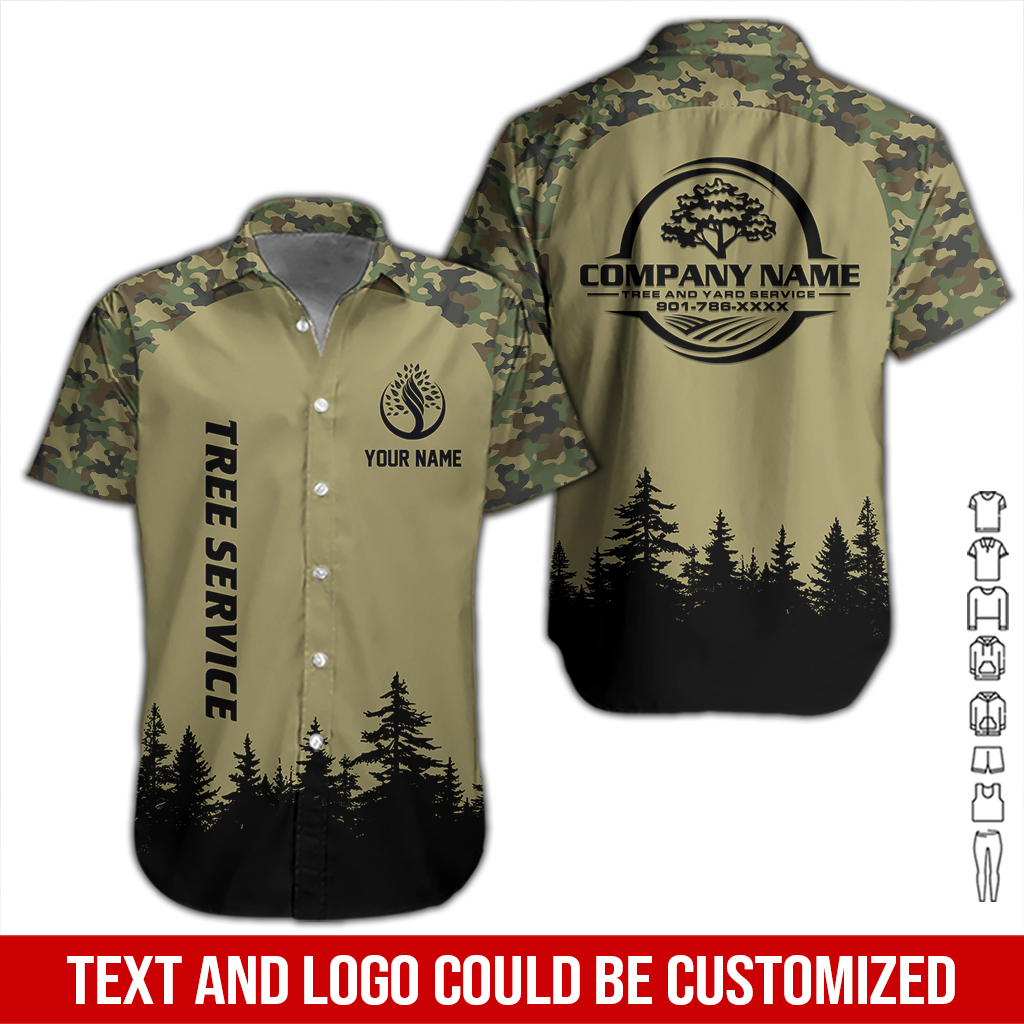 Custom Arborist Tree Services 3D Hoodie - photo 3