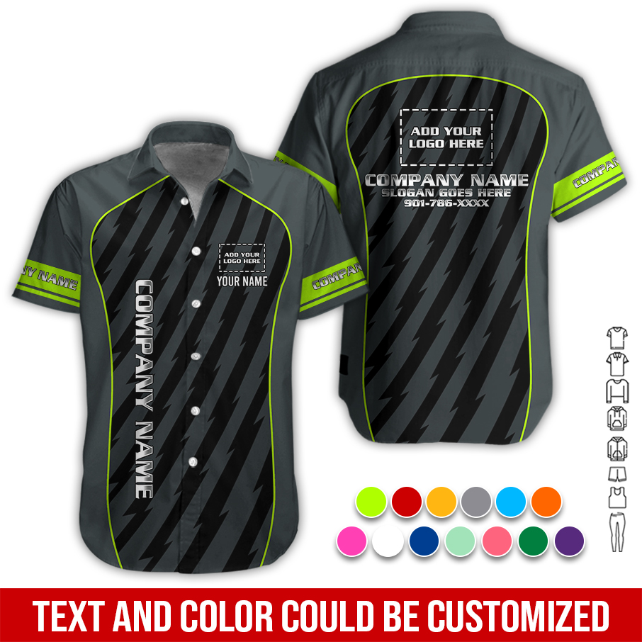 Custom Company Brand Uniform Shirt – Personalized Name, Logo & Colors ZM610 - photo 3