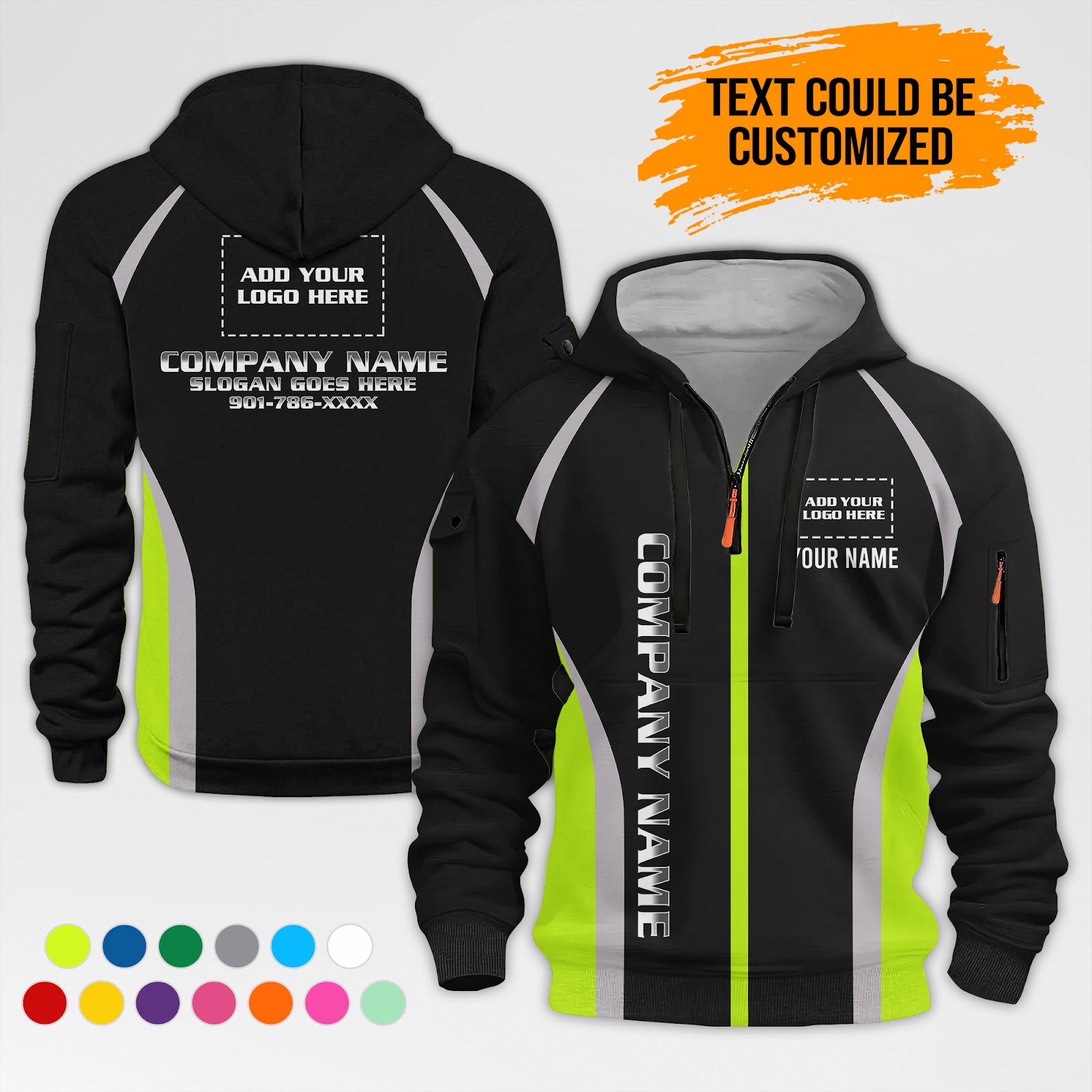 Custom Company Brand Uniform Shirt – Personalized Name, Logo & Colors DA239 - photo 184