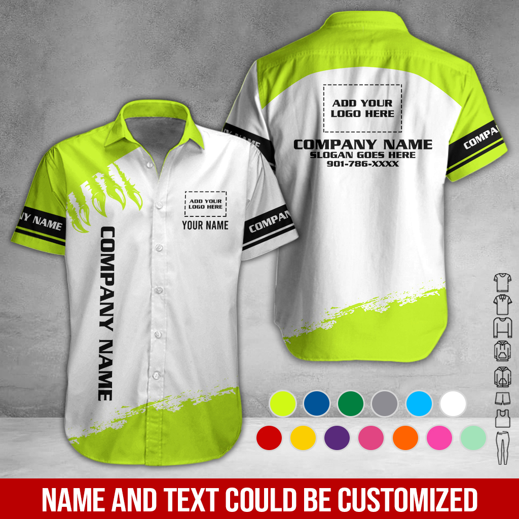 Custom Company Brand Uniform Shirt – Personalized Name, Logo & Colors GL392 - photo 3