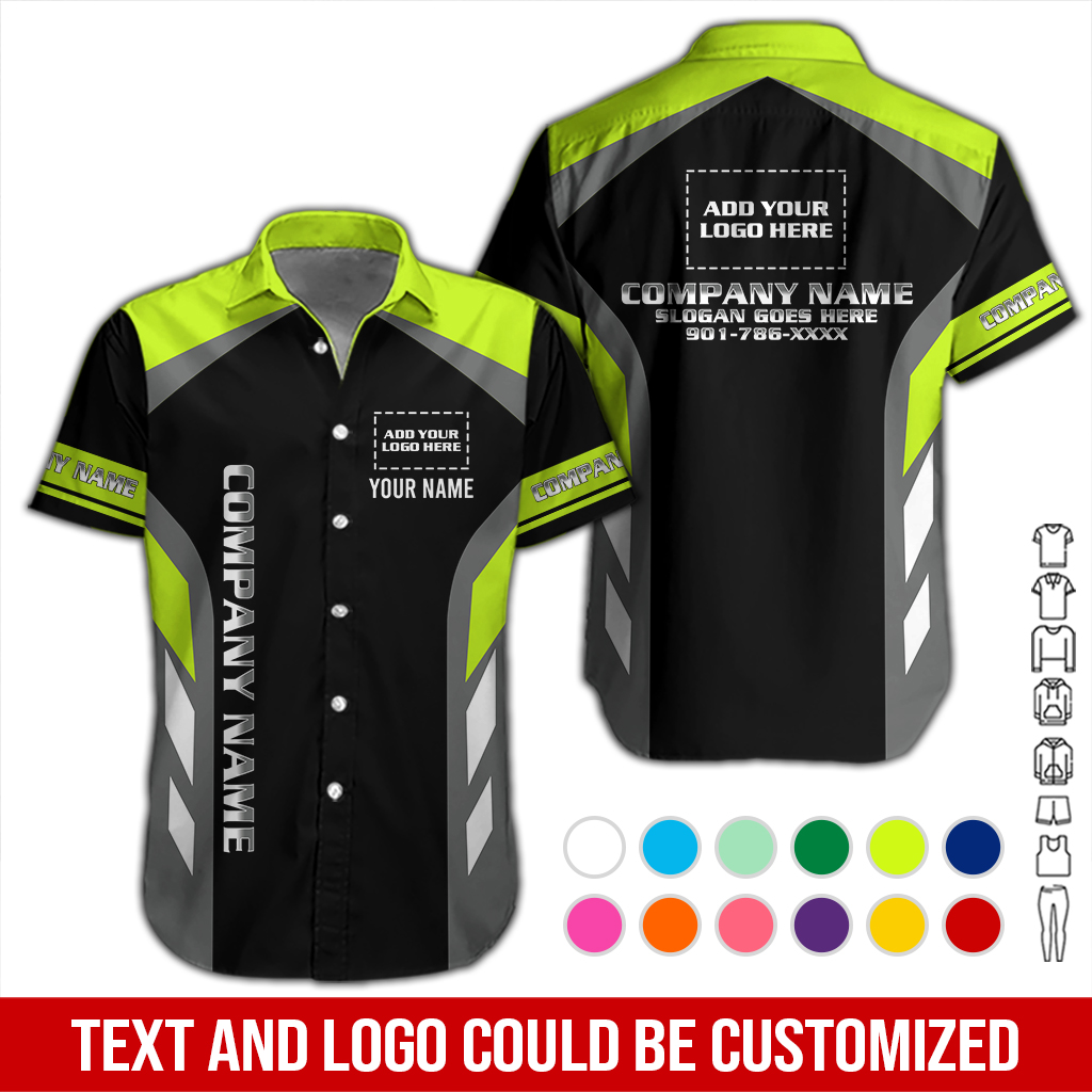 Personalized Work Shirt for Mechanics, Electricians & HVAC DA242 - photo 3