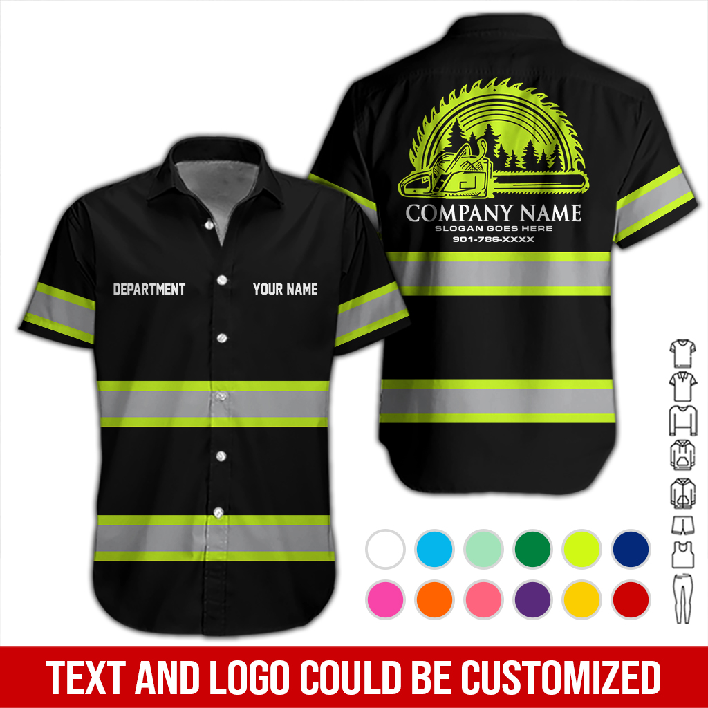 Personalized Name Arborist Tree Services 3D All Over Printed Clothes DA248