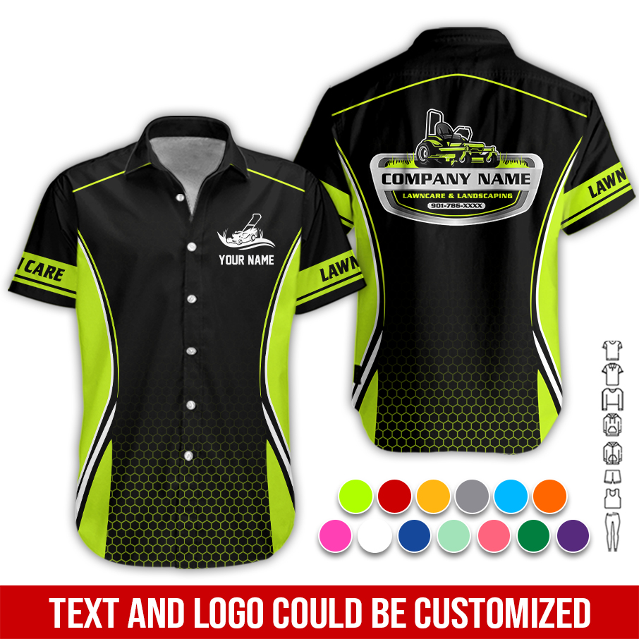 Personalized Name Lawn Care 3D All Over Printed Clothes PC673